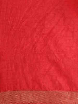 zari woven saree with blouse - 17375107 - Standard Image - 5