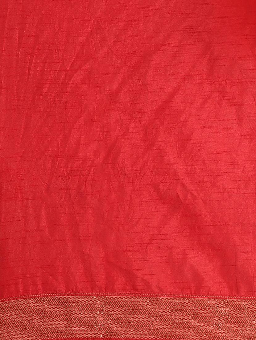zari woven saree with blouse - 17375107 - Zoom Image - 5