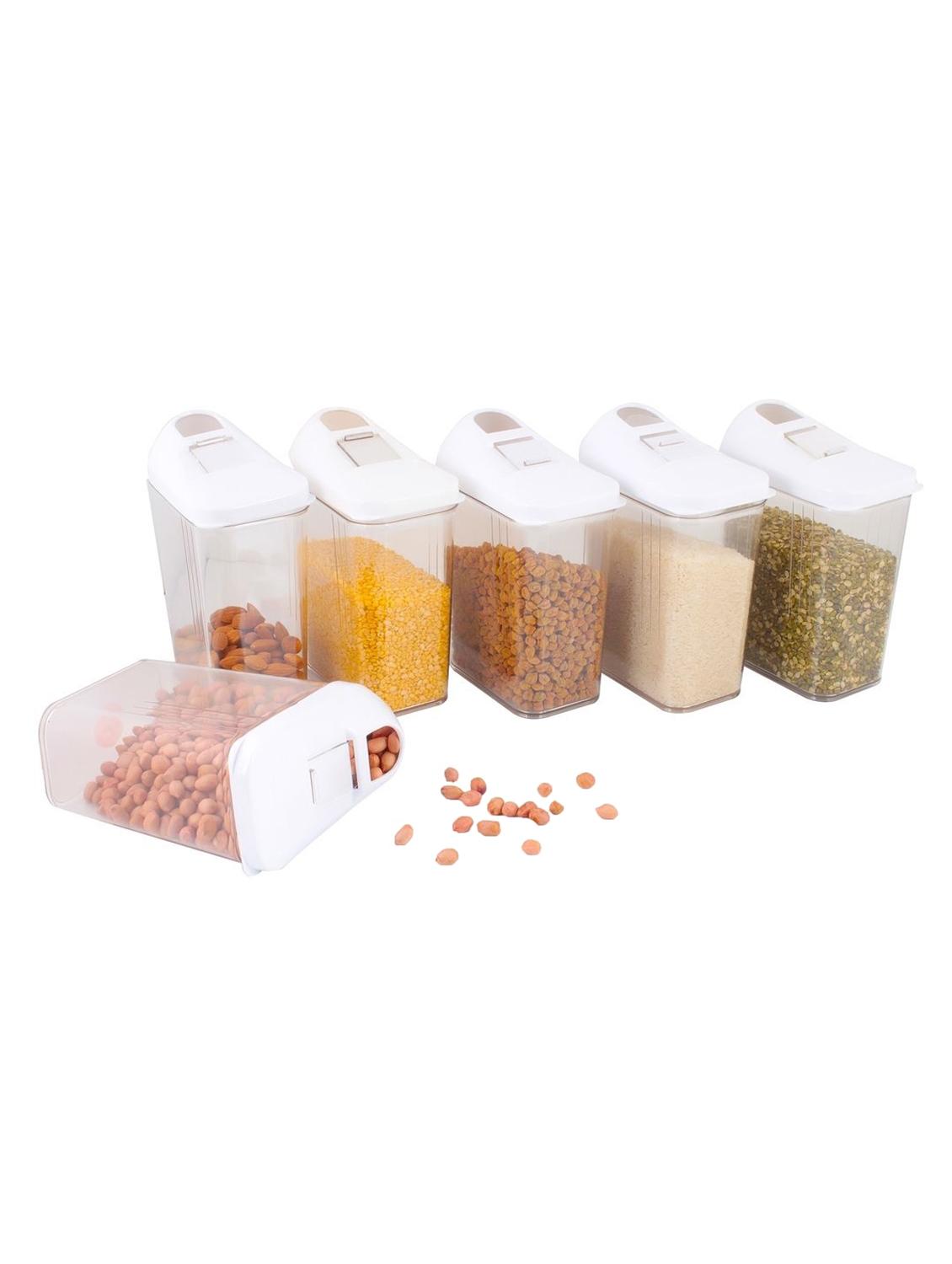plastic air tight, grocery container (pack of 6) - 17375197 - Zoom Image - 1