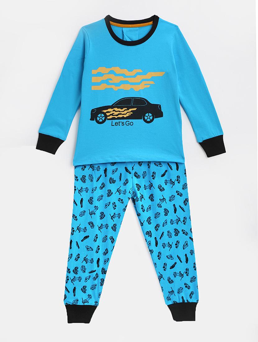 printed nightwear pyjama set - 17375357 - Zoom Image - 1