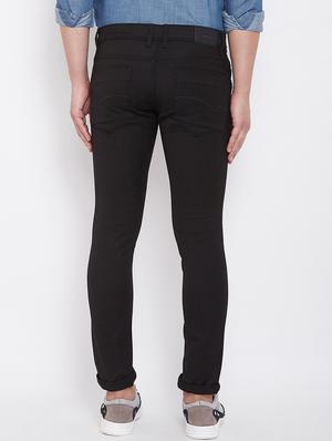 black plain denim jeans - 17376219 - Standard Image - 3