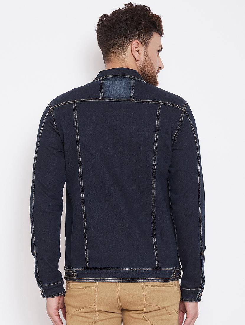 blue washed denim jacket - 17376278 - Zoom Image - 3