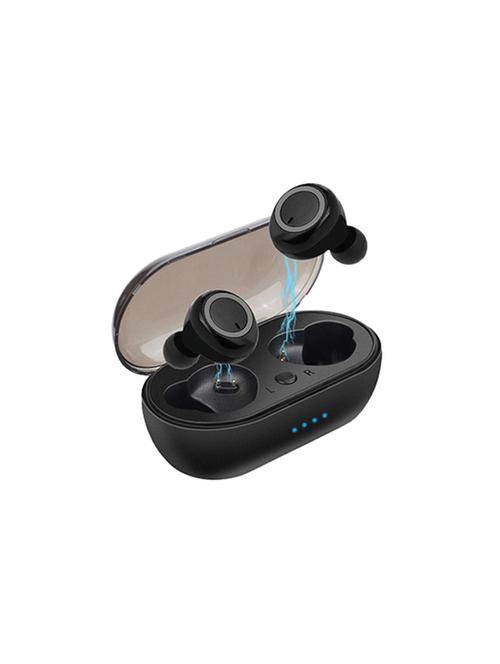 black wireless bluetooth 5.0 headphones - 17376559 - Very Small Image - 1