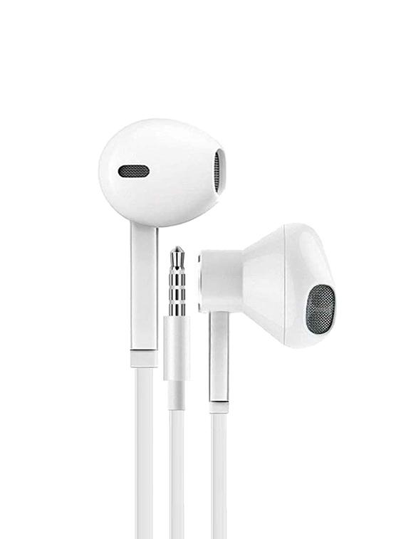 favon wired earphones with 3.5 mm headphone plug, white - 17376614 - Zoom Image - 2