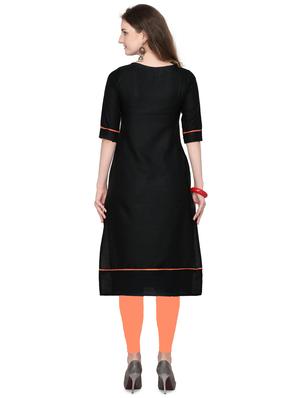 embroidered straight kurta - 17376624 - Standard Image - 2