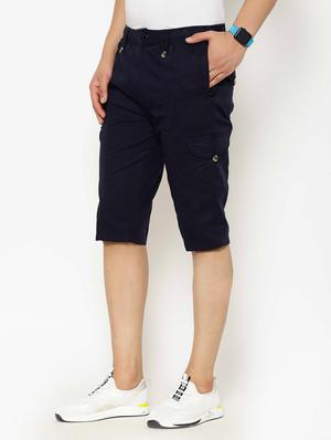 navy blue solid three - fourth - 17376770 - Standard Image - 2