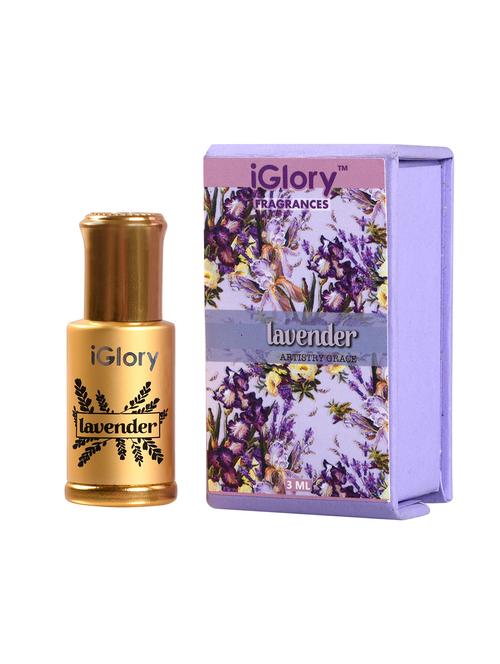iglory roll on fragrances alluring lavender long lasting perfume for men & women - 3 ml - 17376904 - Standard Image - 1