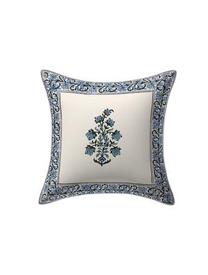 cotton jaipuri hand block print canvas cushion cover (pack of 3) - 17377201 - Standard Image - 2