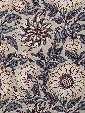 cotton jaipuri hand block print canvas cushion cover(pack of 5) - 17377269 - Standard Image - 4
