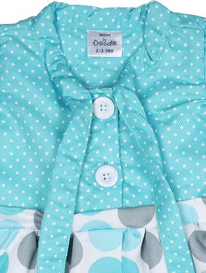 green cotton frock - 17377392 - Standard Image - 3