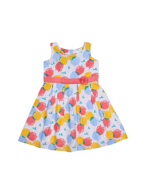 white cotton frock - 17377397 - Standard Image - 1