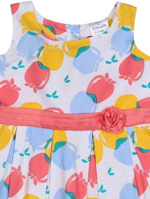 white cotton frock - 17377397 - Standard Image - 3