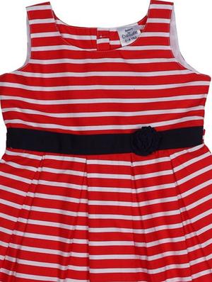 red cotton frock - 17377400 - Standard Image - 3
