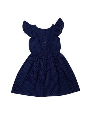 blue cotton frock - 17377401 - Standard Image - 2