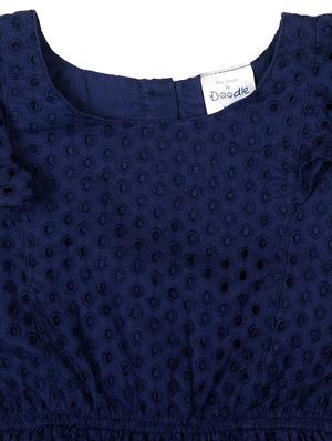blue cotton frock - 17377401 - Standard Image - 3