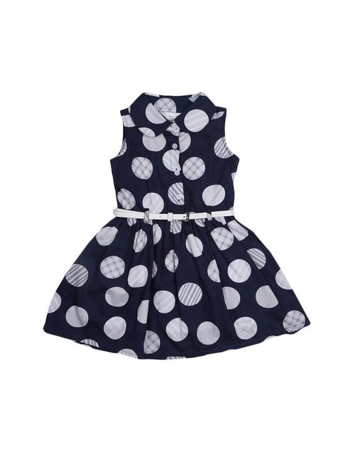 blue cotton frock - 17377403 - Standard Image - 1