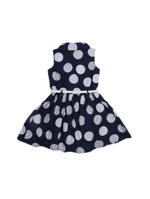 blue cotton frock - 17377403 - Standard Image - 2