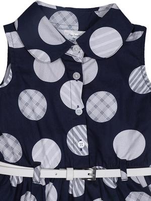 blue cotton frock - 17377403 - Standard Image - 3