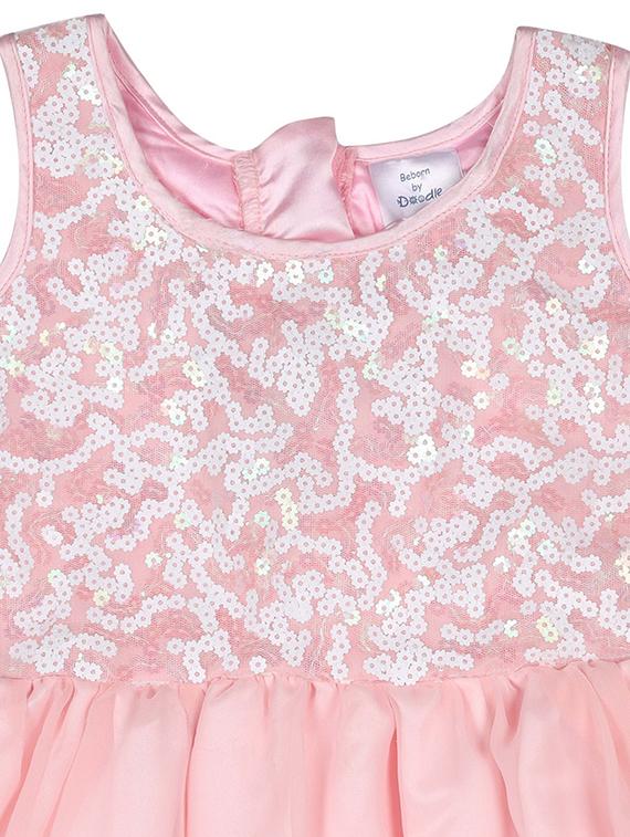 pink net frock - 17377409 - Zoom Image - 3