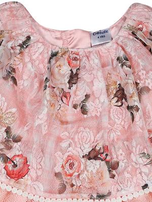 pink net frock - 17377415 - Standard Image - 3