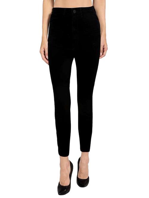 mid rise solid jeans - 17377440 - Standard Image - 1