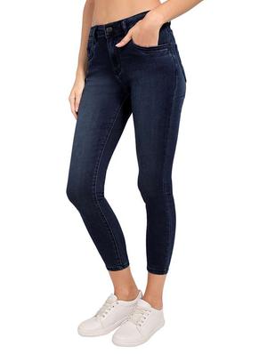 mid rise stone washed jeans - 17377484 - Standard Image - 2