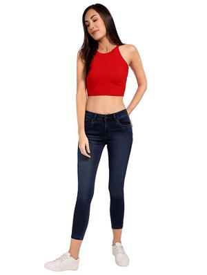 mid rise stone washed jeans - 17377484 - Standard Image - 4
