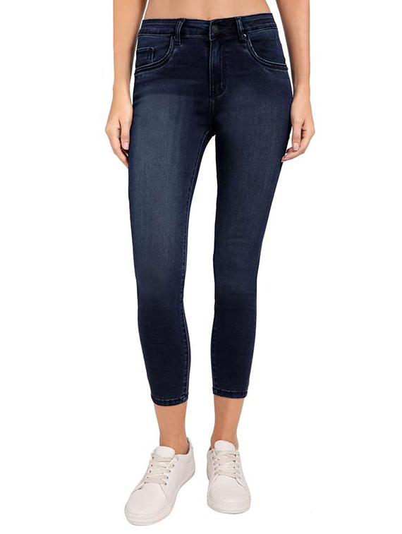 mid rise stone washed jeans - 17377484 - Zoom Image - 1