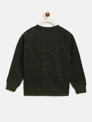 green fleece sweatshirt - 17377791 - Standard Image - 2