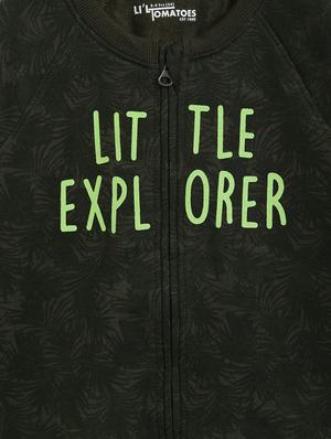 green fleece sweatshirt - 17377791 - Standard Image - 3