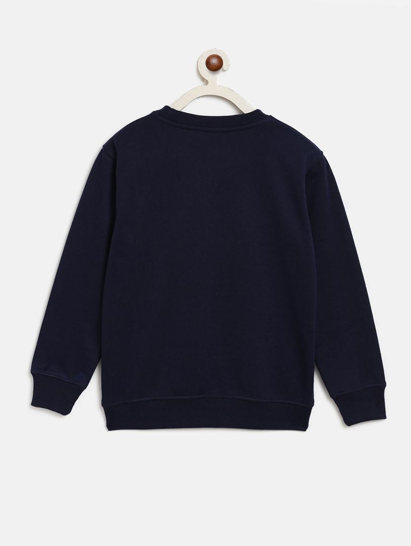 blue fleece sweatshirt - 17377799 - Zoom Image - 2
