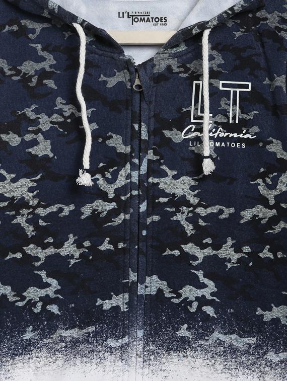 blue fleece sweatshirt - 17377812 - Zoom Image - 3
