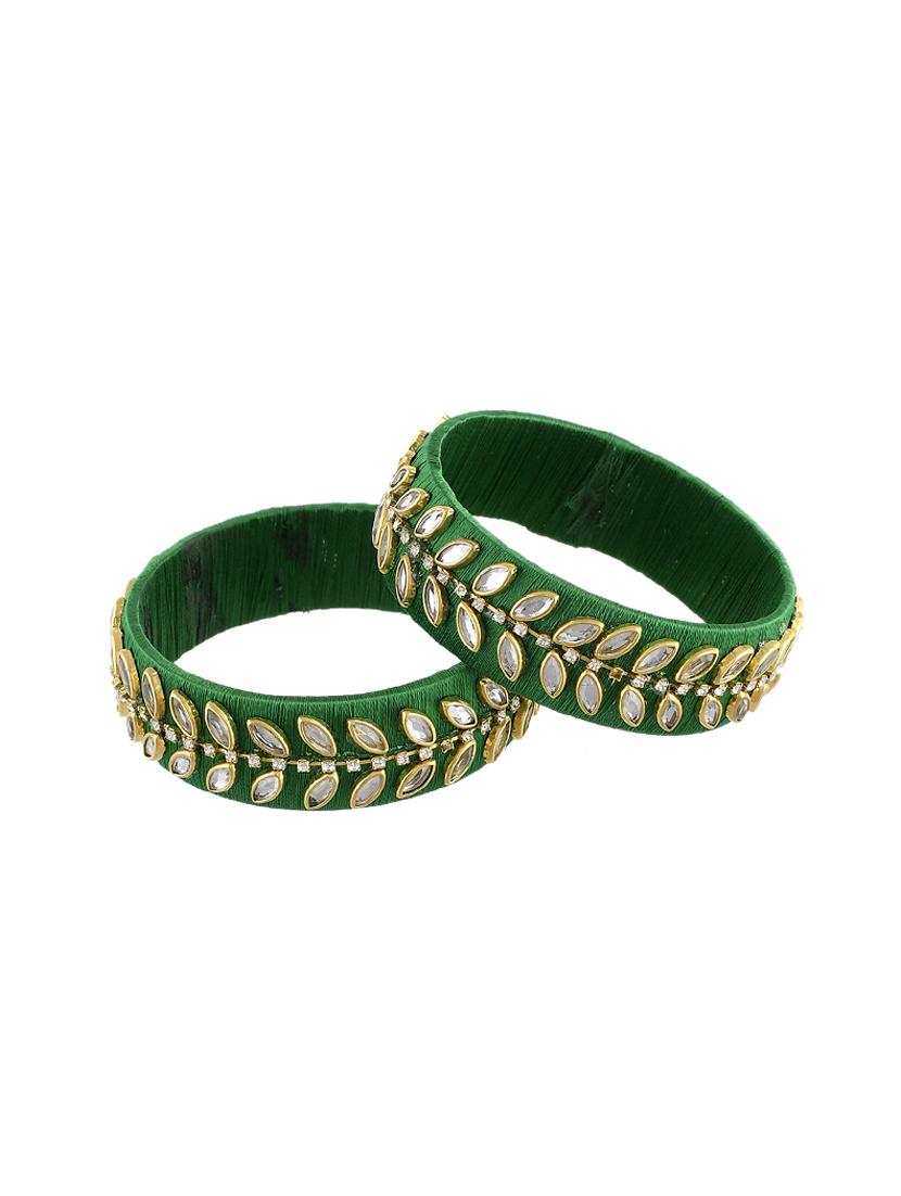 green brass bangle - 17377844 - Zoom Image - 2
