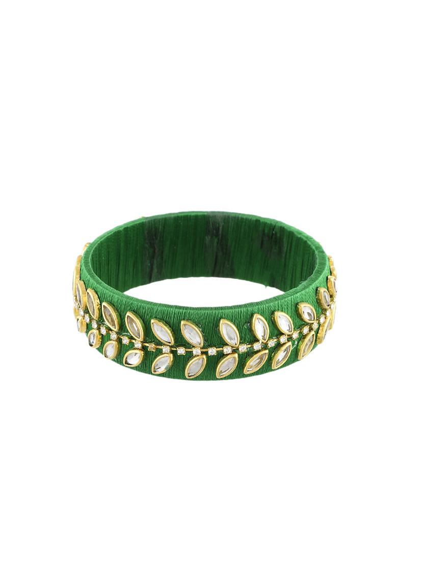 green brass bangle - 17377844 - Zoom Image - 3