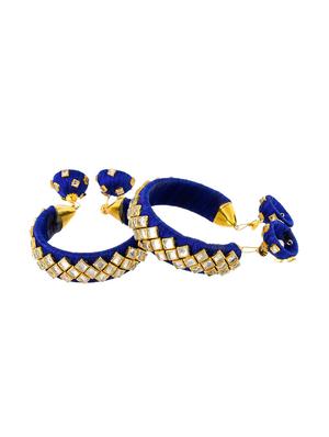 blue brass bangle - 17377935 - Standard Image - 3