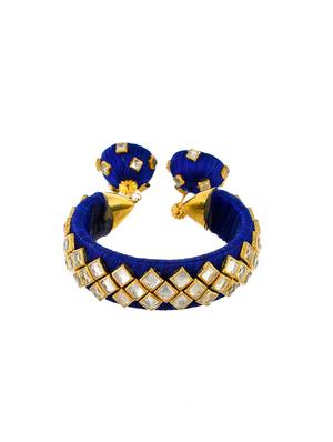 blue brass bangle - 17377935 - Standard Image - 5