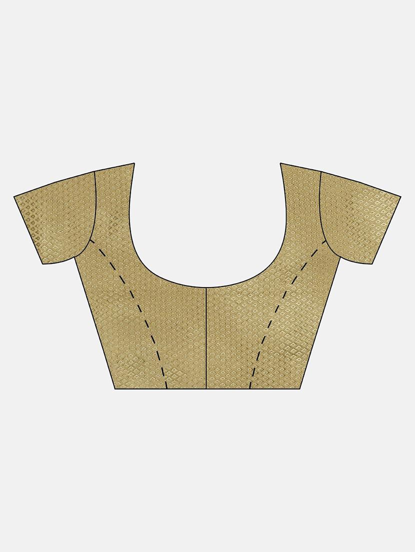 zari stripes saree with blouse - 17379084 - Zoom Image - 3