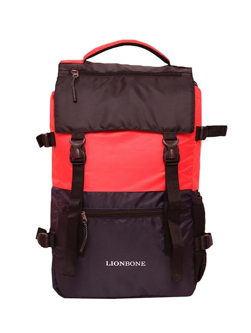 red polyester backpack - 17380078 - Very Small Image - 1