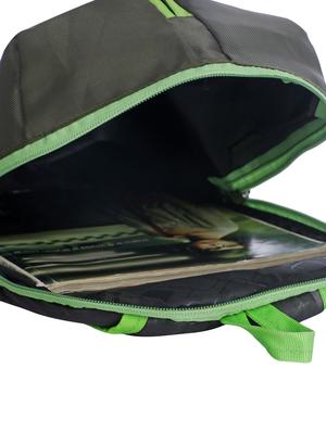 green polyester backpack - 17380080 - Standard Image - 3