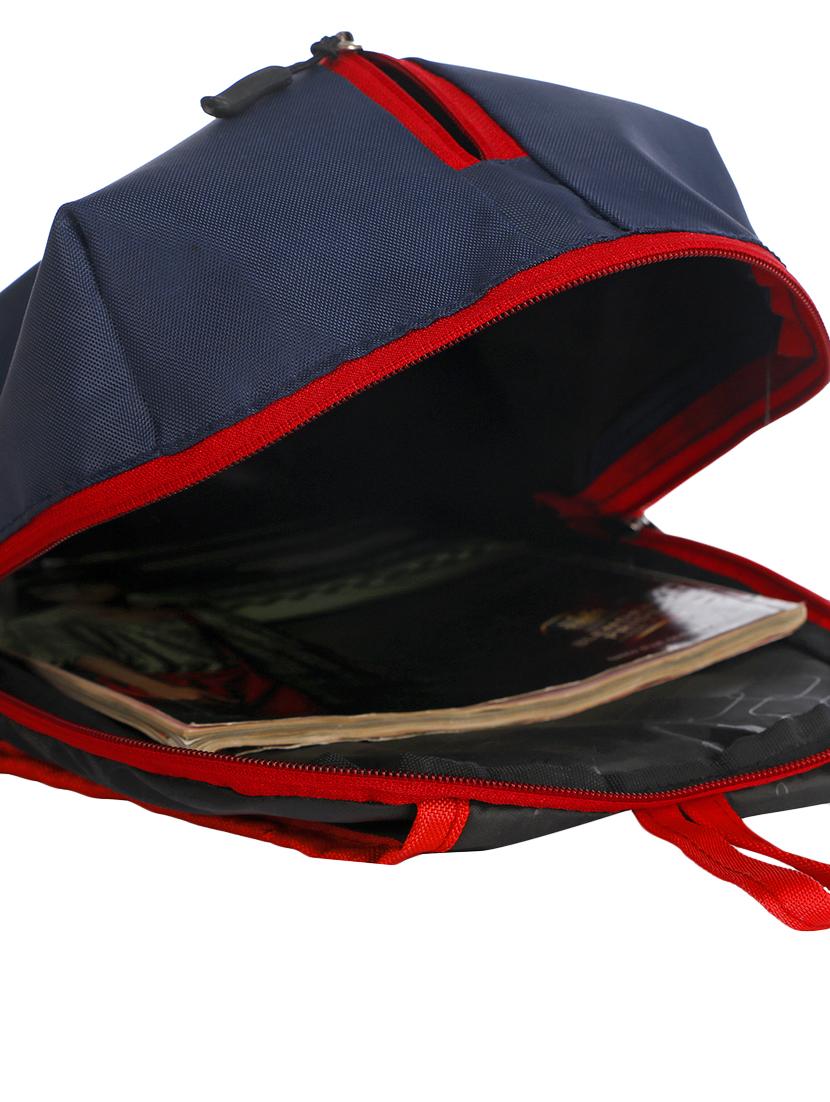 navy polyester backpack - 17380082 - Zoom Image - 3
