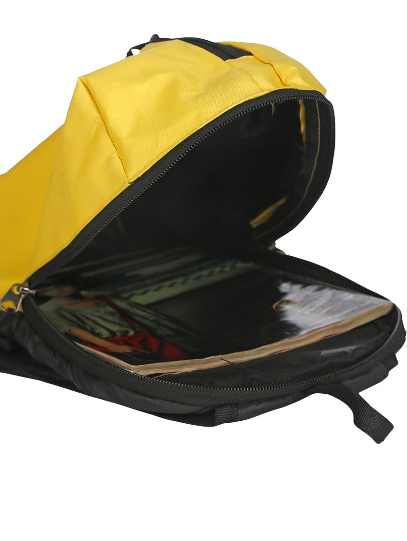 yellow polyester backpack - 17380083 - Zoom Image - 3