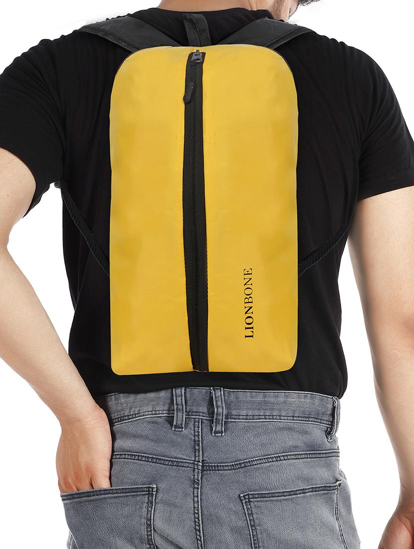 yellow polyester backpack - 17380083 - Zoom Image - 5