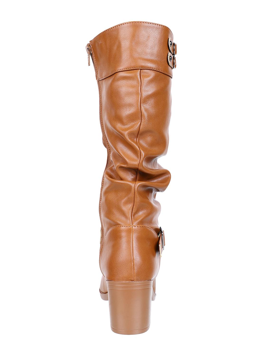 tan knee length boot - 17380484 - Zoom Image - 4