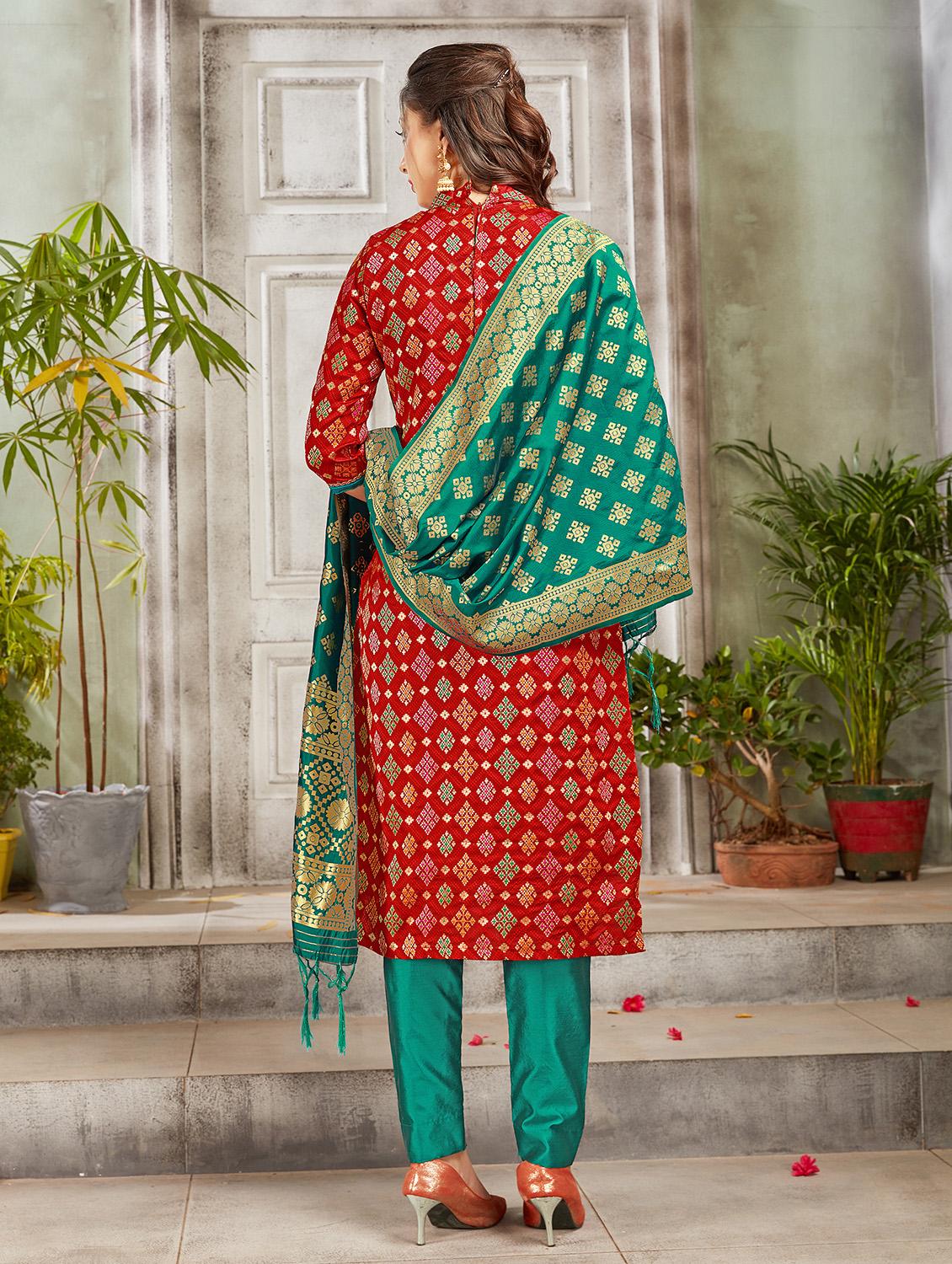 self design unstitched suit - 17380618 - Zoom Image - 2