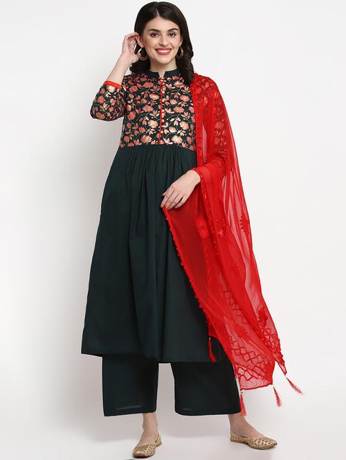 floral print suit set - 17380690 - Standard Image - 1