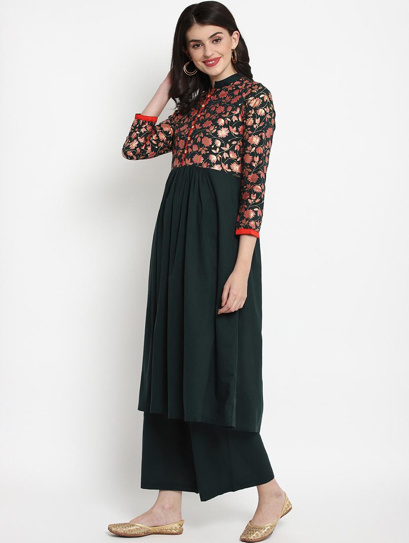 floral print suit set - 17380690 - Zoom Image - 2