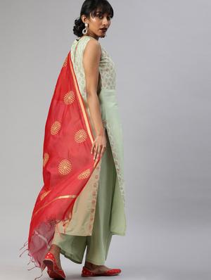 block print suit set - 17380817 - Standard Image - 3