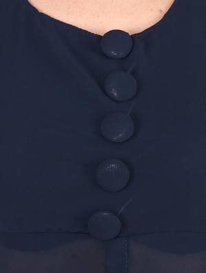 tie back belted tunic - 17382174 - Standard Image - 4