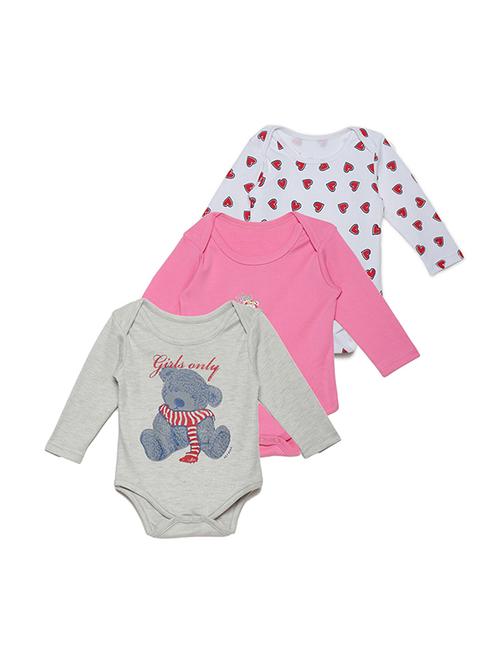 set of 3 printed romper - 17382329 - Standard Image - 1