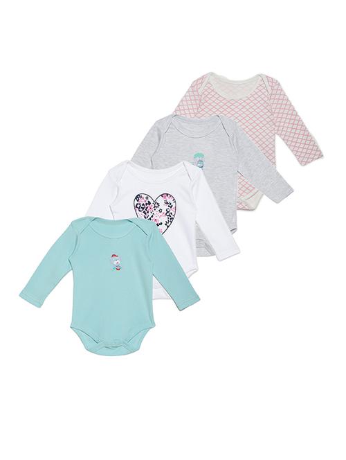 set of 3 printed romper - 17382331 - Standard Image - 1